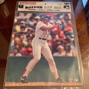 MLB Boston Red Soxs 1989 TV Sports Mailbag Pictures